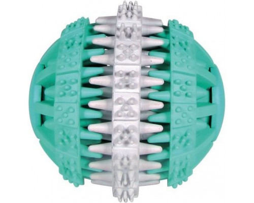 Suņu rotaļlieta Trixie RUBBER BALL WITH MINT DENTA 6cm