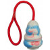 Suņu rotaļlieta Trixie RUBBER TEETHER ON ROPE 6.5cm/30cm