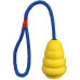 Suņu rotaļlieta Trixie RUBBER TEETHER ON ROPE 6.5cm/30cm