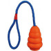 Suņu rotaļlieta Trixie RUBBER TEETHER ON ROPE 6.5cm/30cm