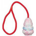 Suņu rotaļlieta Trixie RUBBER TEETHER ON ROPE 6.5cm/30cm