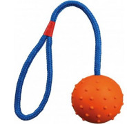 Suņu rotaļlieta Trixie RUBBER TEETHER ON ROPE 6cm/30cm