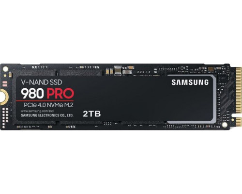 SSD Samsung 980 PRO 2TB M.2 2280 PCI-E x4 Gen4 NVMe (MZ-V8P2T0BW)