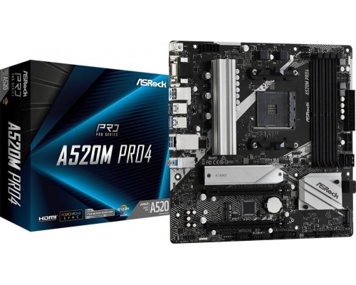 AMD A520 ASRock A520M PRO4