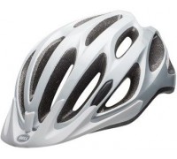 BELLTraverse gloss white silver (54–61 cm) - BEL-7078379