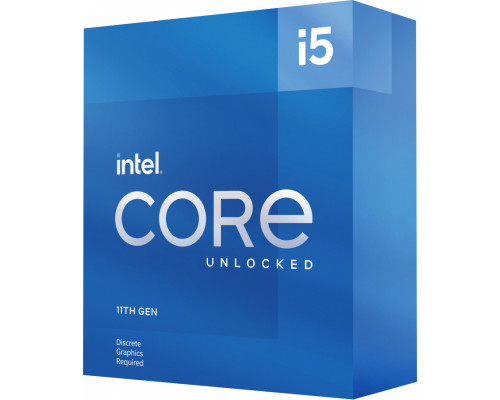 Intel Core i5-11600KF, 3.9 GHz, 12 MB, BOX (BX8070811600KF)