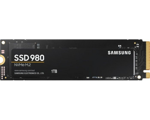 SSD Samsung 980 1TB M.2 2280 PCI-E x4 Gen3 NVMe (MZ-V8V1T0BW)