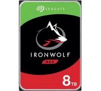 Seagate Seagate IronWolf ST8000VN004 dysk twardy 8 TB 7200 RPM 256 MB 3.5" Serial ATA III