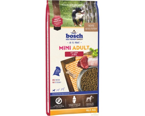 Bosch Mini Adult Lamb Rice 15kg