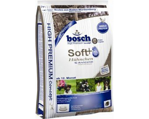 Bosch Tiernahrung BOSCH DOG 1kg SOFT CHICKEN & BANANA