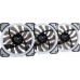 Alphacool Eiszyklon Aurora LUX Digital RGB 3-pack + Hub (24804)